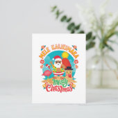 明るいハワイアンクリスマスにメレ・カリキマカ エンクロージャーカード (スタンド正面)