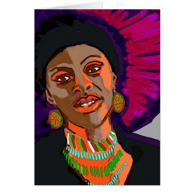 明るいハートカード (正面)