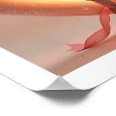 明るいハート ポスター (角)