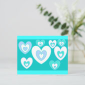 明るいハート ポストカード (スタンド正面)