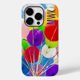 明るいバルーンMonogramケースメイトiPhone C Case-Mate iPhone 14 Proケース