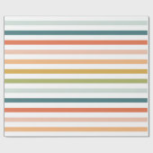 明るいパタカラフルーンのラッピング紙 ラッピングペーパー (フラット)