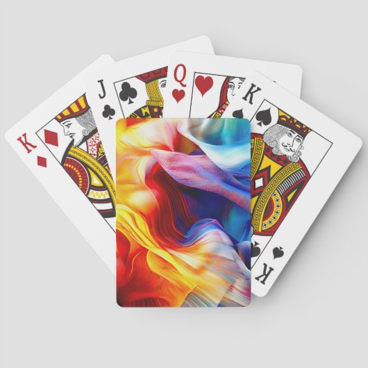 明るいパタカラフルーン トランプ (裏面)