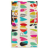 明るいパターカラフルン スモールペーパーバッグ (裏面)