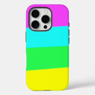明るいパターンデザイン iPhone 16 PROケース