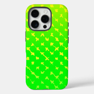 明るいパターンデザイン iPhone 16 PROケース
