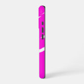 明るいパターンデザイン iPhoneケース (左側面)