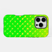 明るいパターンデザイン  iPhoneケース (裏面横)