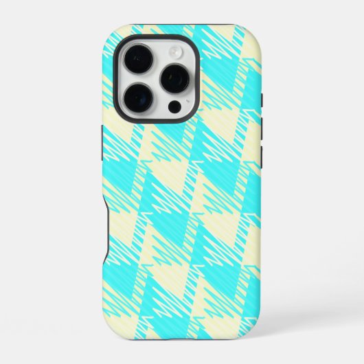 明るいパターンデザイン iPhoneケース (裏面)