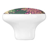 明るいパターン セラミックノブ (側面)