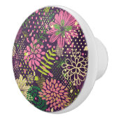 明るいパターン セラミックノブ (右)