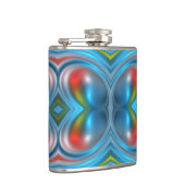 明るいパターン フラスク (右)