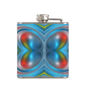 明るいパターン フラスク (裏面)