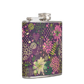 明るいパターン フラスク (右)