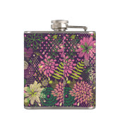 明るいパターン フラスク (裏面)