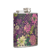 明るいパターン フラスク (右)