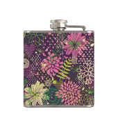 明るいパターン フラスク (裏面)