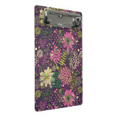 明るいパターン ミニクリップボード (アングル)