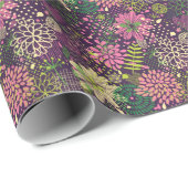 明るいパターン ラッピングペーパー (ロールコーナー)