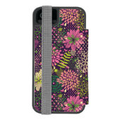 明るいパターン INCIPIO iPhoneウォレットケース (フォリオ裏面)