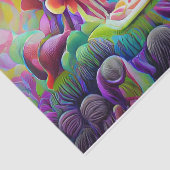 明るいパタ鮮やかカラフルーン 薄葉紙 (詳細)