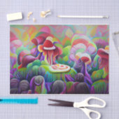 明るいパタ鮮やかカラフルーン 薄葉紙 (クラフト)