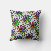 明るいパタ鮮やかーン クッション (裏面)