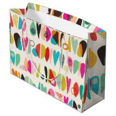 明るいパタ鮮やかーン ラージペーパーバッグ (裏面アングル)