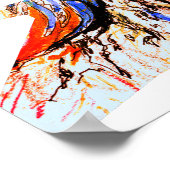 明るいパースコンテンポラリーアート ポスター (角)