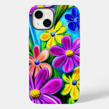 明るいパーソナライズされたデイジーカラフルの花