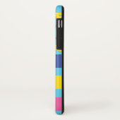 明るいパーソナライズされた青色のプール浮き Case-Mate iPhoneケース (裏面/左)