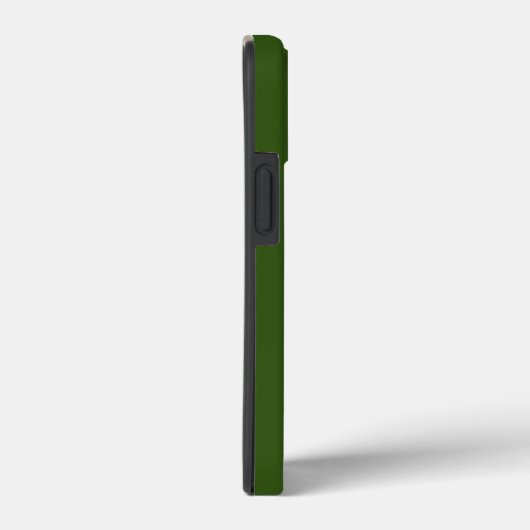 明るいヒマワリのスクリプトステム名グリーン電話ケース Case-Mate iPhoneケース (裏面 / 右)