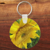 明るいヒマワリ キーホルダー (正面)