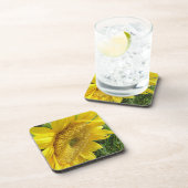 明るいヒマワリ コースター (右側)