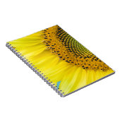 明るいヒマワリ ノートブック (右側)