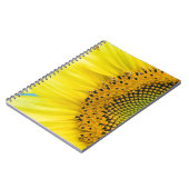 明るいヒマワリ ノートブック (左側)