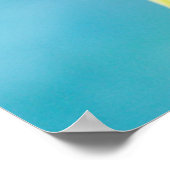 明るいヒマワリ ポスター (角)