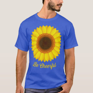 明るいヒマワリ Tシャツ