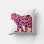 明るいヒョウ クッション (裏面)