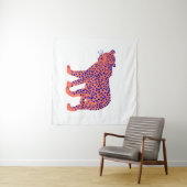 明るいヒョウ タペストリー (インサイチュ(横))