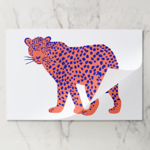 明るいヒョウ ペーパーパッド