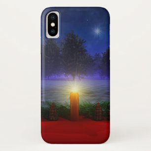 明るいビジョンのクリスマスiPhoneケースメイト iPhone X ケース