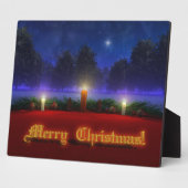 明るいビジョンクリスマスフォトプラーク フォトプラーク (側面)