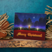 明るいビジョンクリスマスフォトプラーク フォトプラーク (側面)