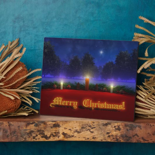 明るいビジョンクリスマスフォトプラーク フォトプラーク (側面)