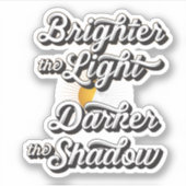 明るいビニールのシール シール (正面)