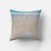 明るいビーチのマクロ クッション (裏面)