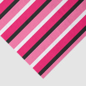 明るいピンクと濃いピンクストライプのパターン 薄葉紙 (詳細)