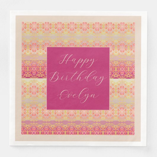 明るいピンクと珊瑚 (正面)