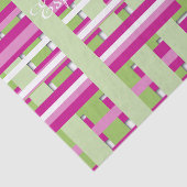 明るいピンクと緑のおもしろいティッシュペーパー 薄葉紙 (詳細)